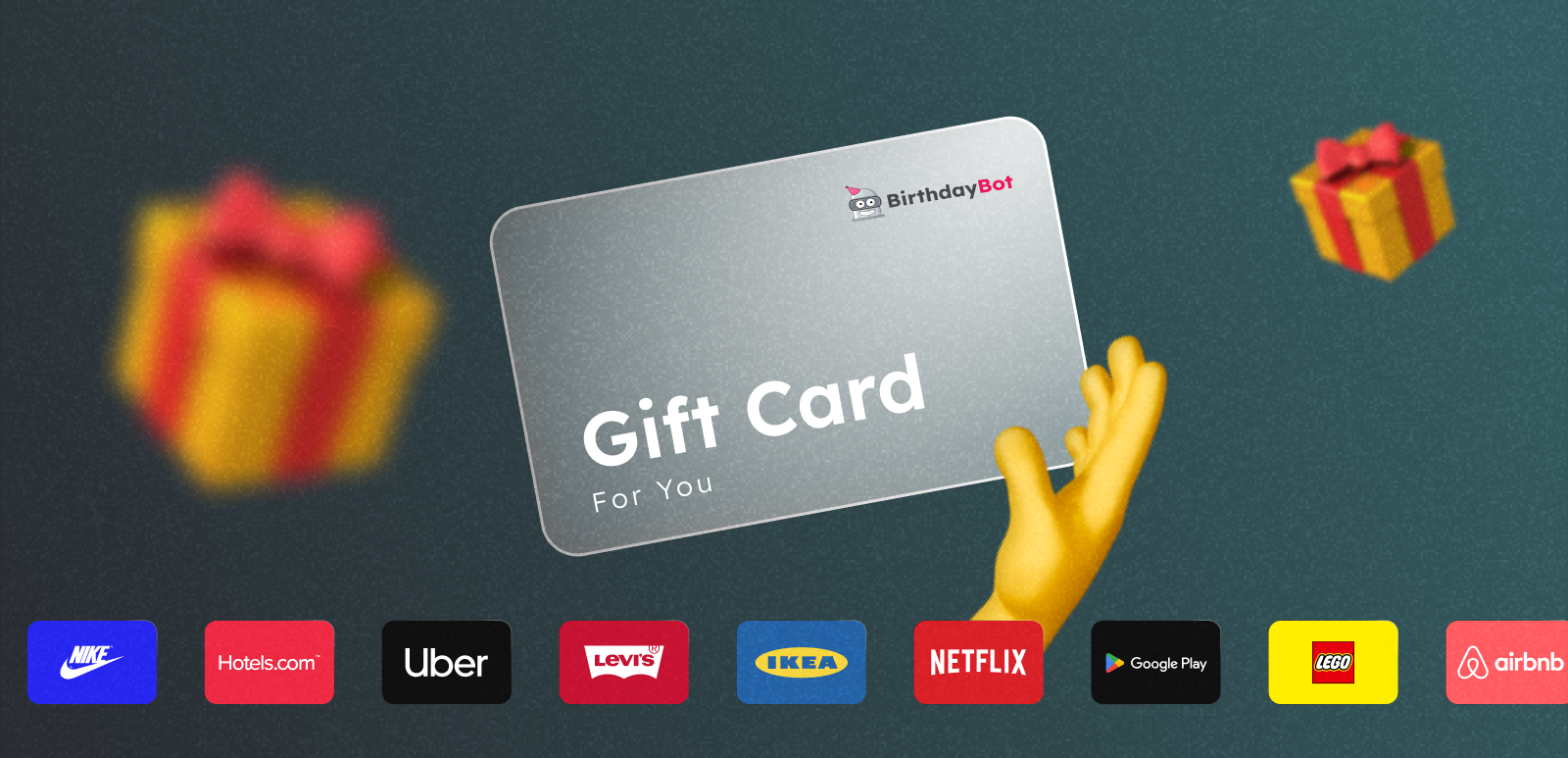 BirthdayBot gift card