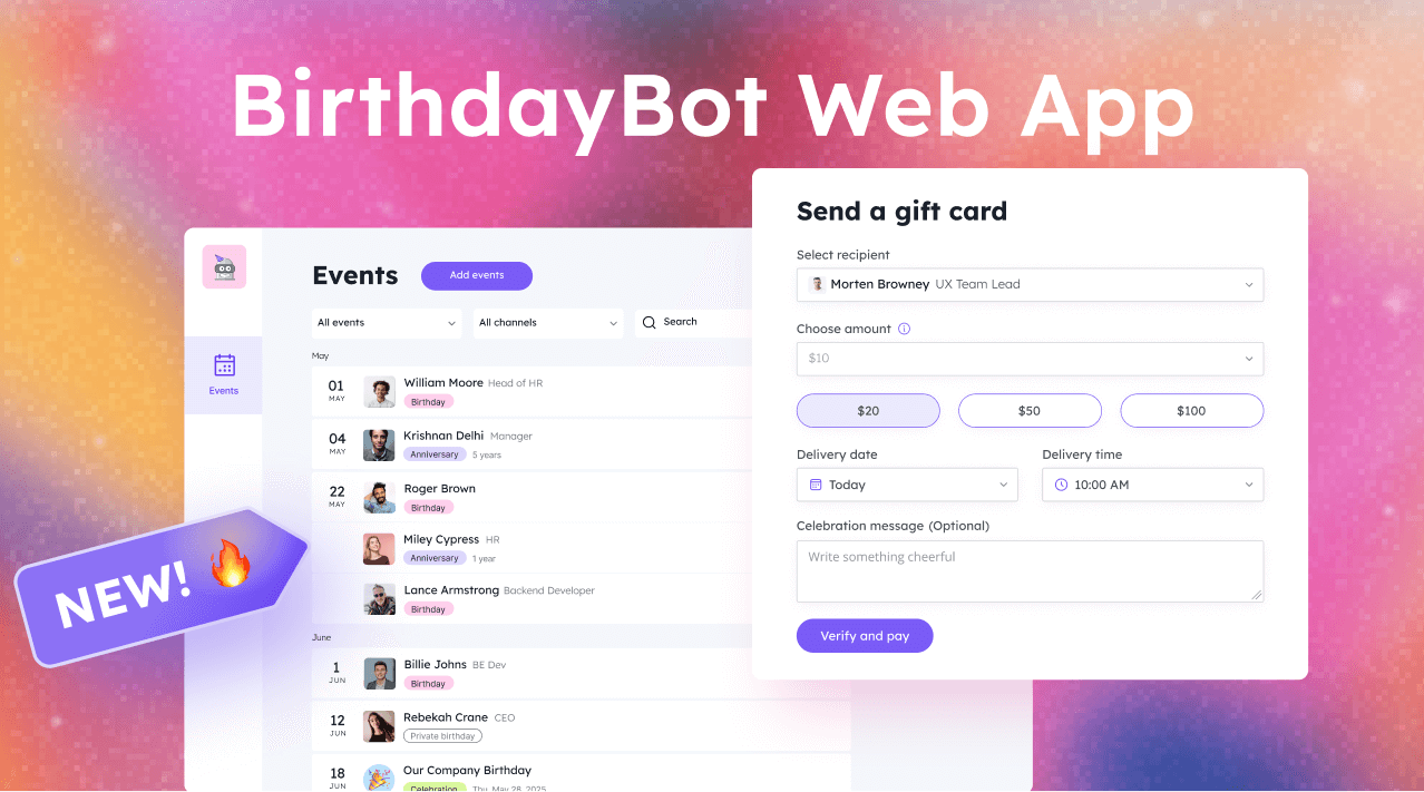 Slack Birthday Bot setup - automated birthday and anniversary cards ...