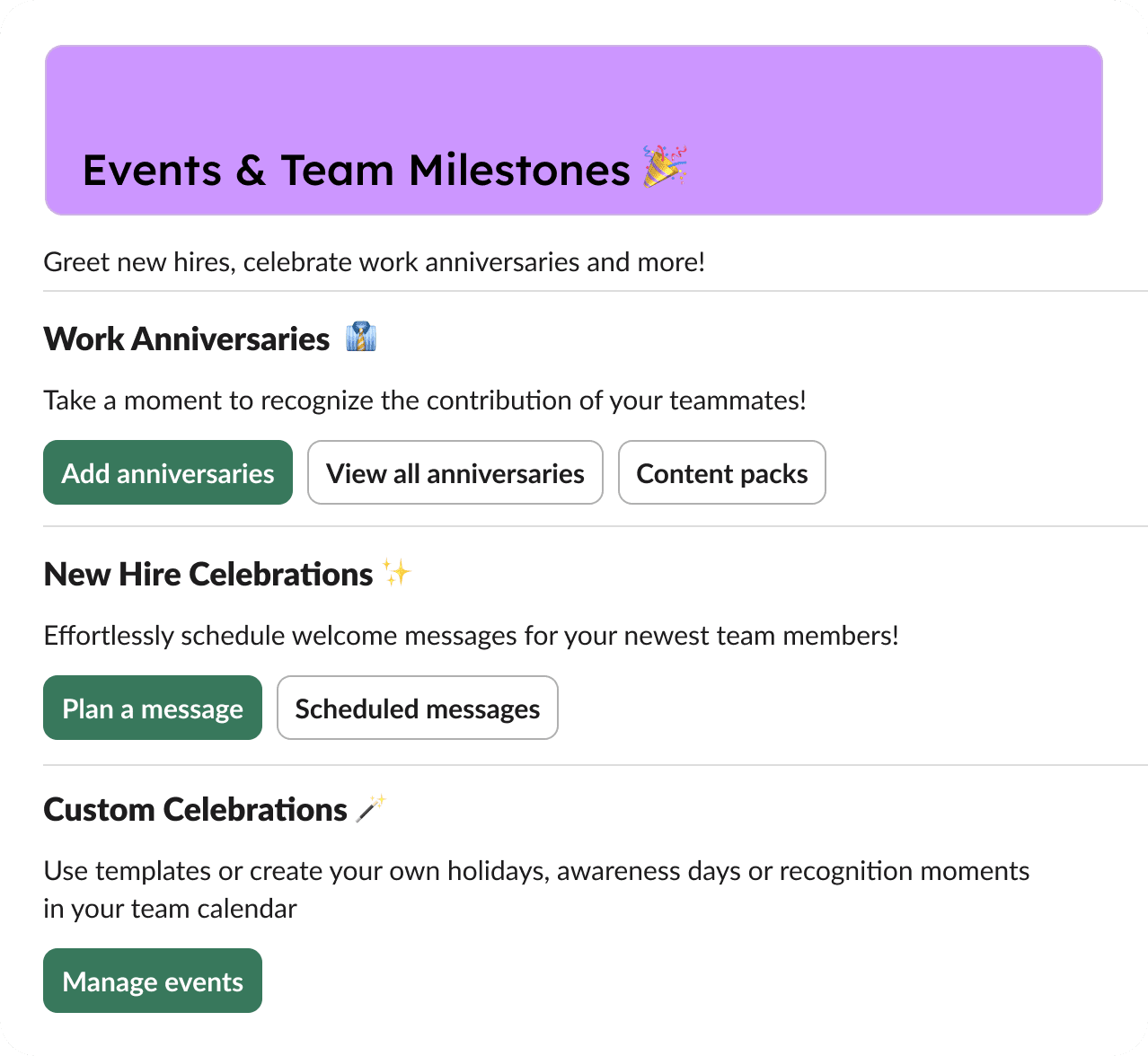 Slack Birthday Bot setup - automated birthday and anniversary cards ...